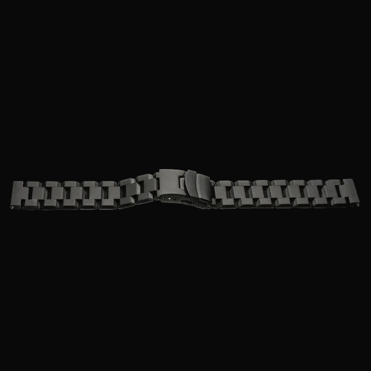20mm Black PVD Stainless Steel Bracelet which is Compatible with MWC, Elvia, Aeschbach, CWC and Other Brands