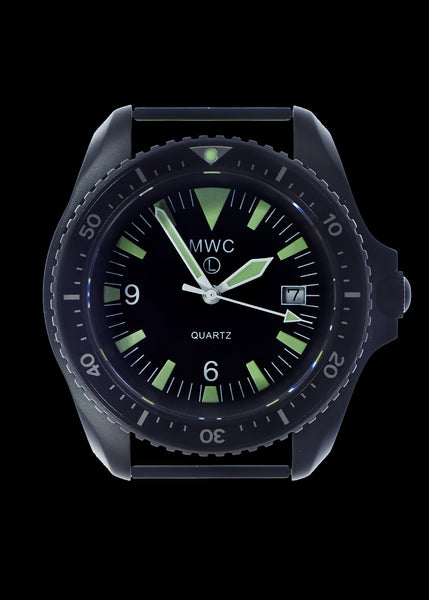 Latest MWC 2024 Pattern Quartz PVD Military Divers Watch