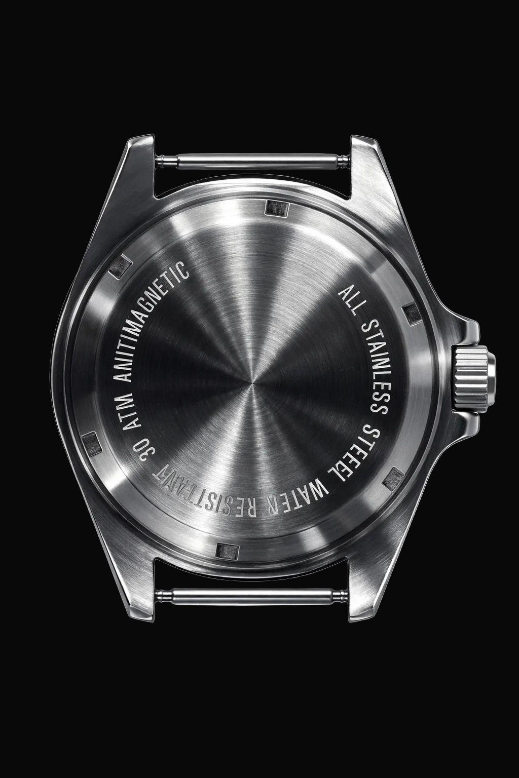 Montre de plongée militaire automatique ELVIA avec verre saphir et mouvement automatique jour-date à 24 rubis