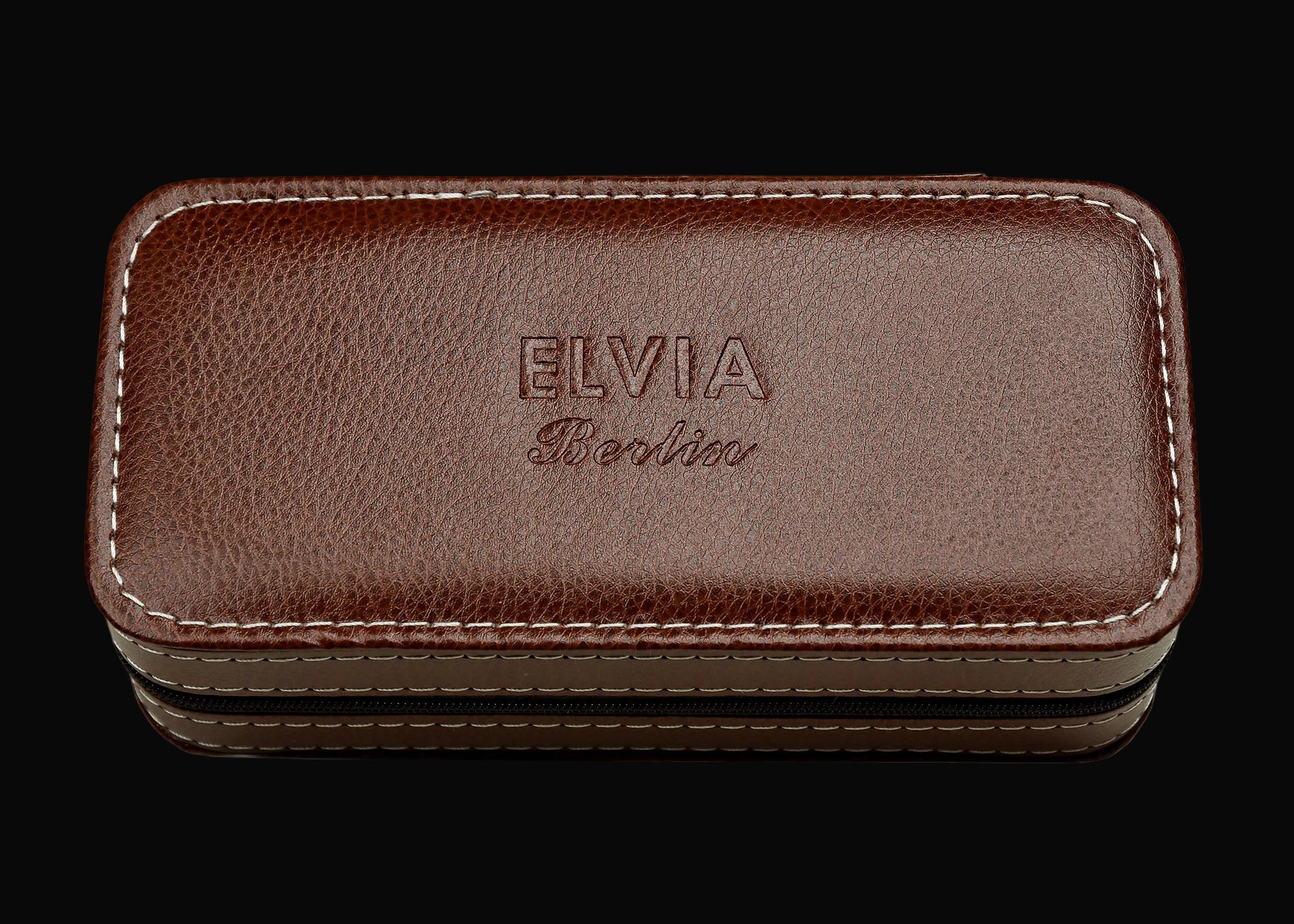 Montre de plongée militaire automatique ELVIA avec verre saphir et mouvement automatique jour-date à 24 rubis