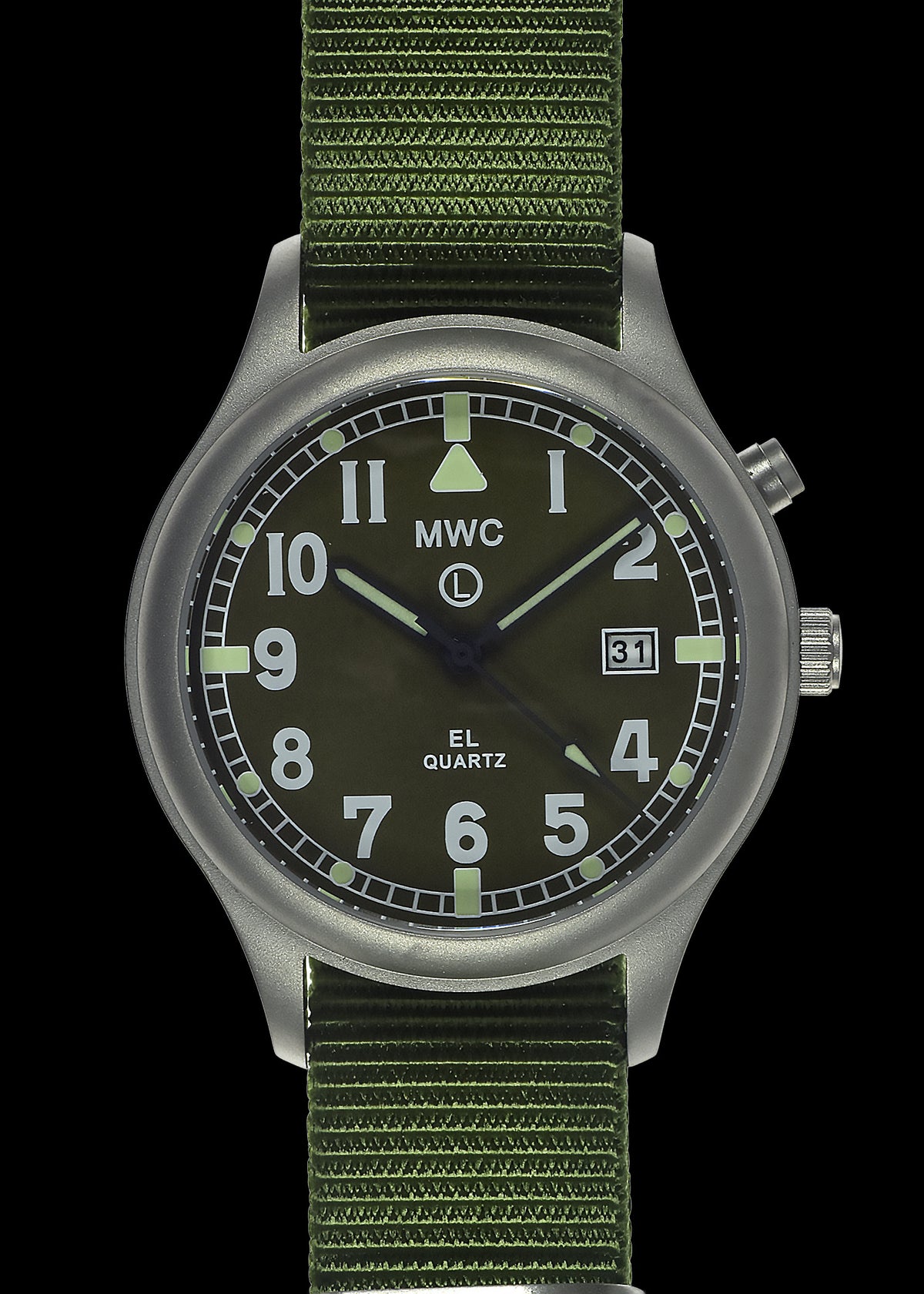 MWC G10EL オリーブドラブ電気発光（EL）バックライトダイヤル付き一般 