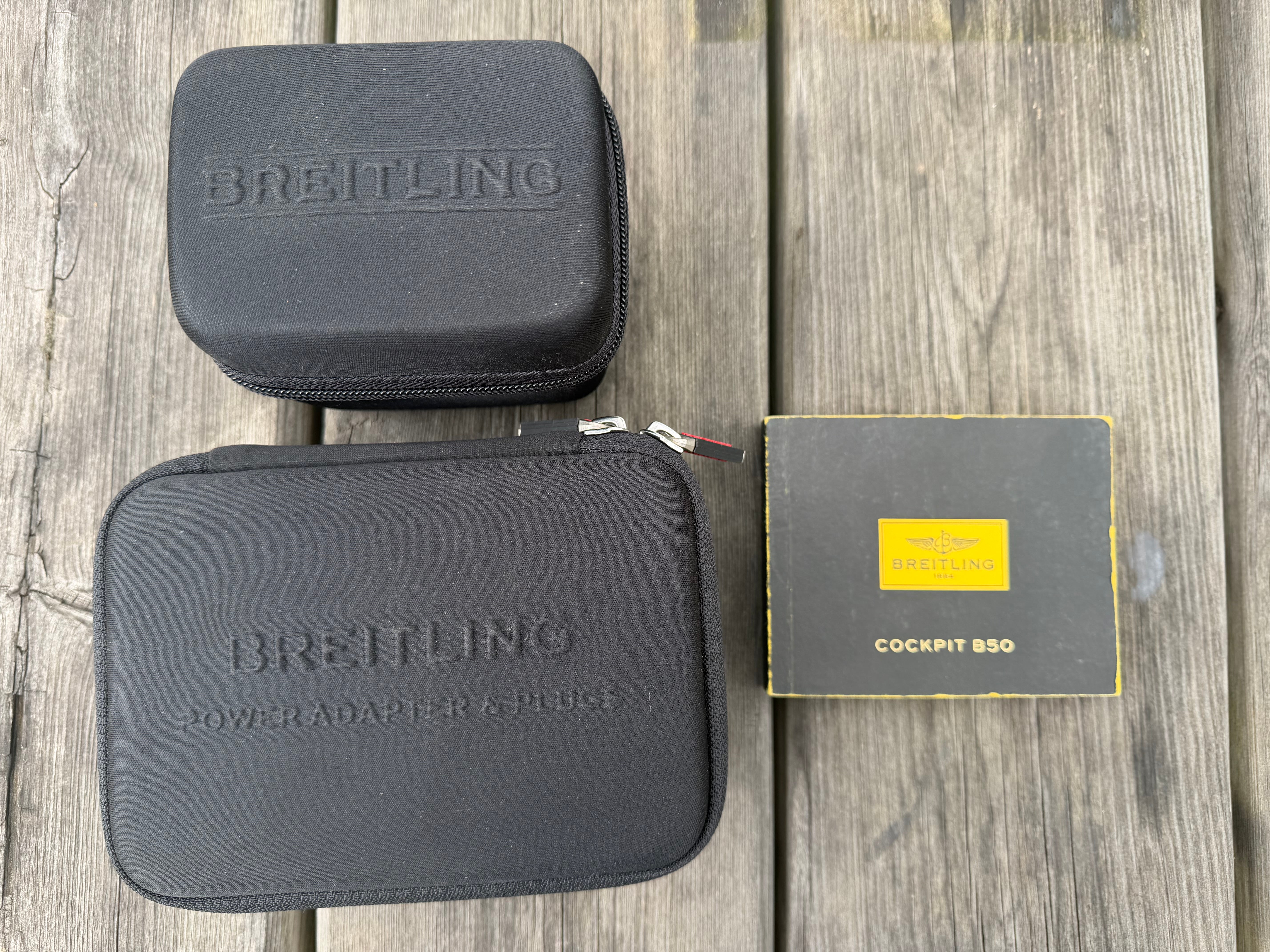 Montre Pilote Breitling Cockpit B50 - Excellent État (Numéro de Série : 1807244) ARRIVÉE PRÉVUE LE 29 MARS AU BUREAU DU ROYAUME-UNI