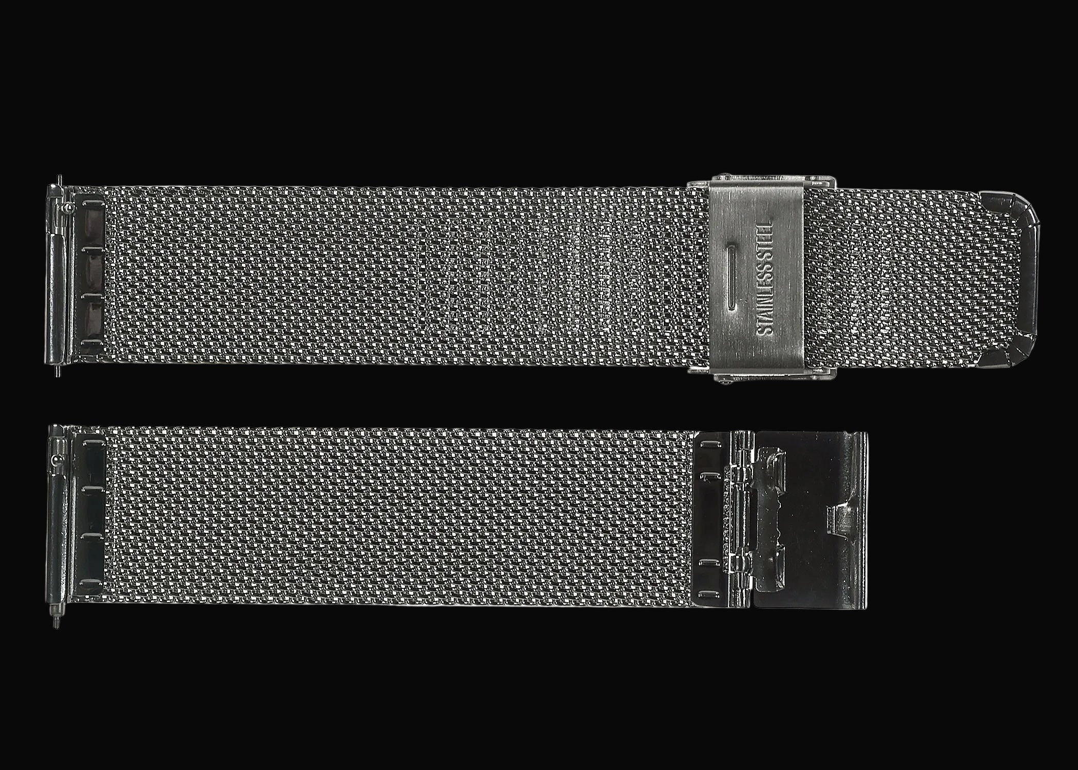 クラシック 22mm ミラネーゼウォッチブレスレット ステンレススチール製
