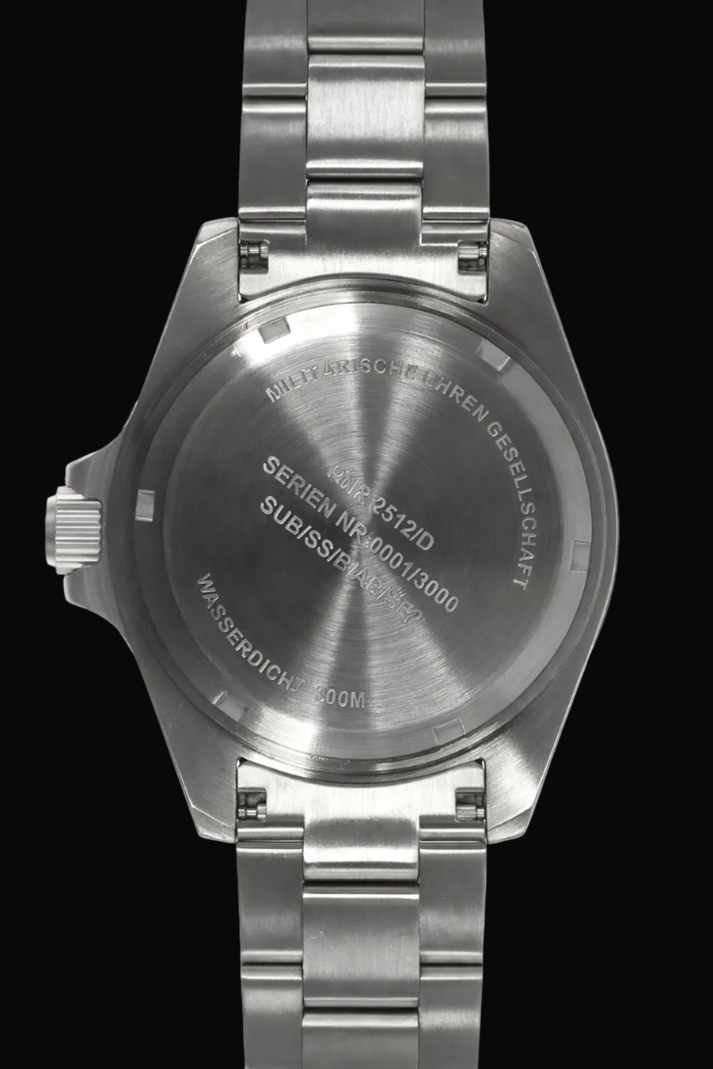 Reloj de buceo militar automático MWC de 21 joyas, resistente al agua 300m, con pulsera de acero, cristal de zafiro y bisel cerámico