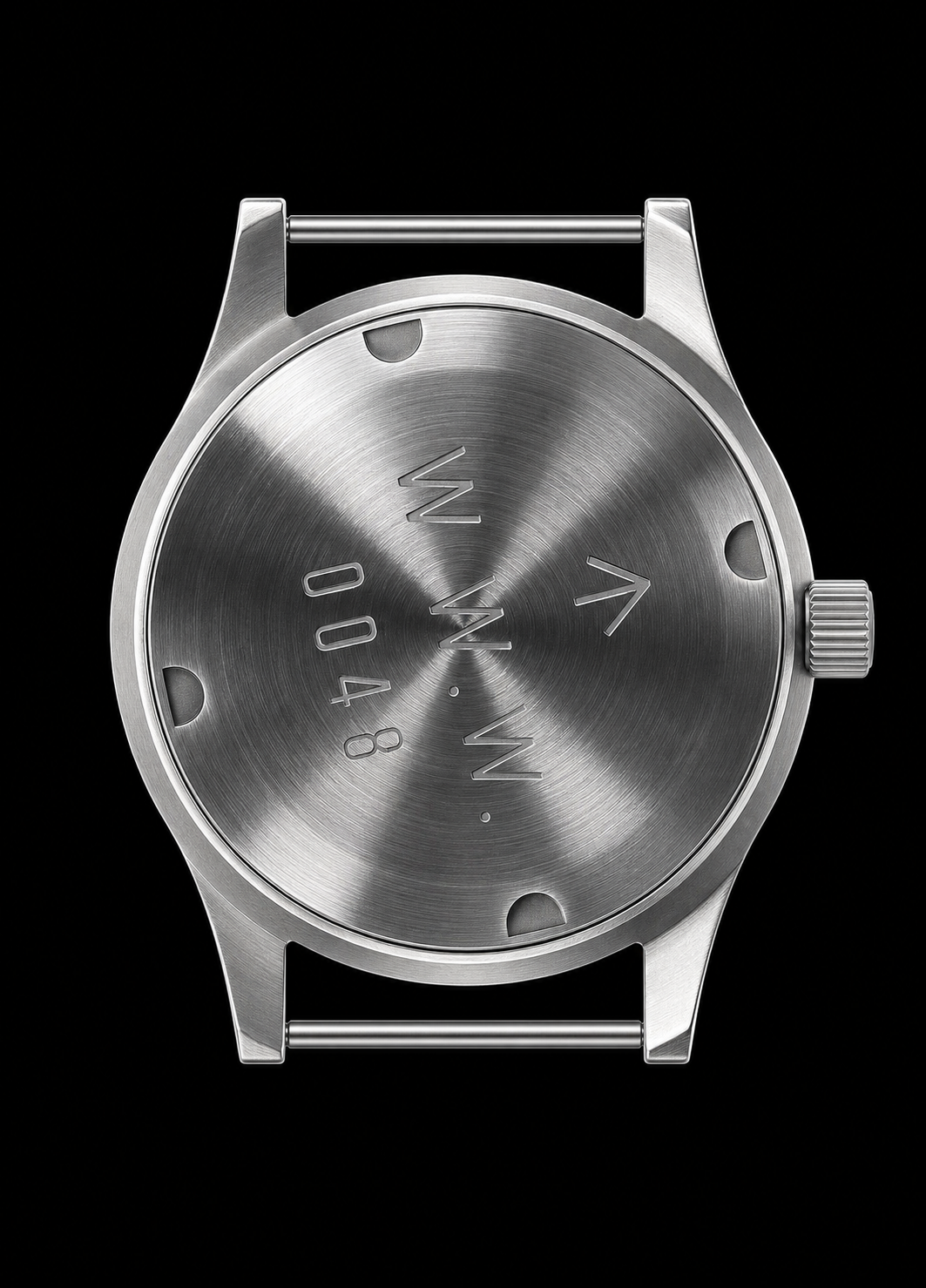Reloj de servicio general patrón "Dirty Dozen" de MWC de los años 40/50 con cristal de caja de zafiro y movimiento automático de 21 joyas