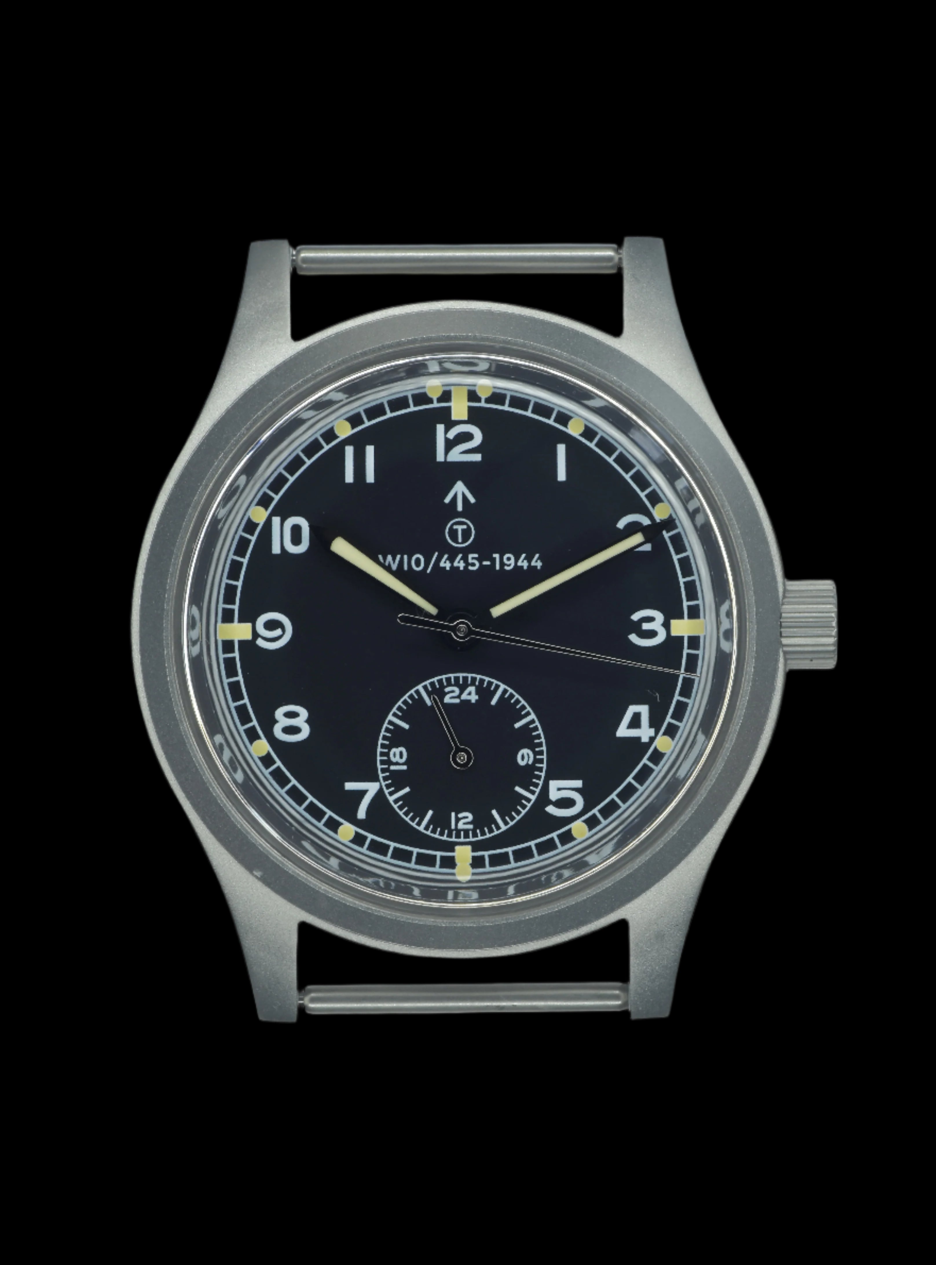 MWC 1940er/1950er "Dirty Dozen" Muster Felduhr mit mechanisch-quarzgemischtem Uhrwerk