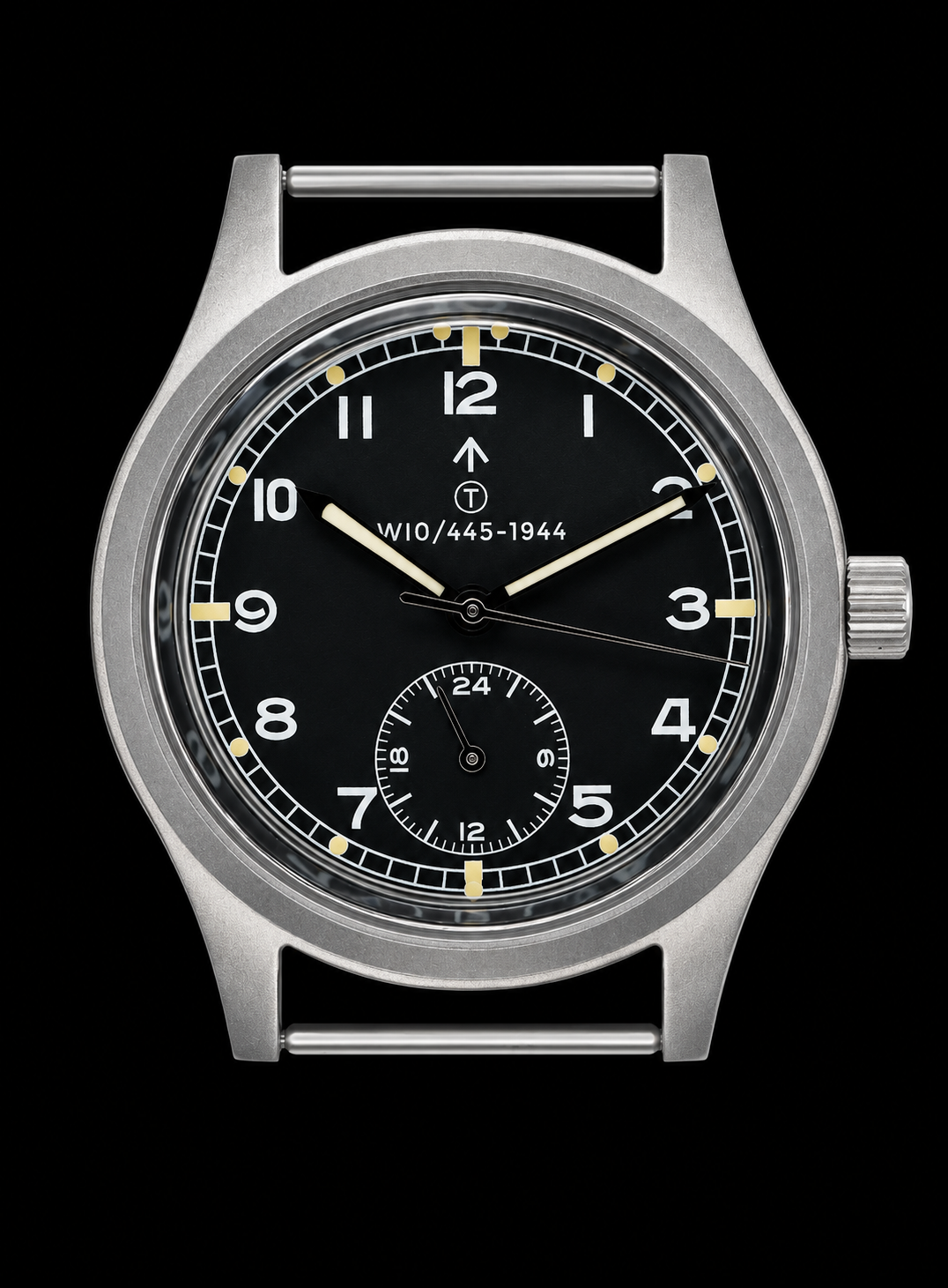 MWC 1940s/1950s "Dirty Dozen" Pattern General Service Watch with a Mechanical Quartz Hybrid Movement