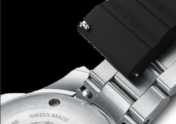 MWC 100ATM / 3,280ft / 1000m Water Resistant Diver's Watch Stainless Steel Case with Helium Valve and Matching Bracelet 100% Swiss Made with Sellita SW200 26-Jewel Automatic Movement