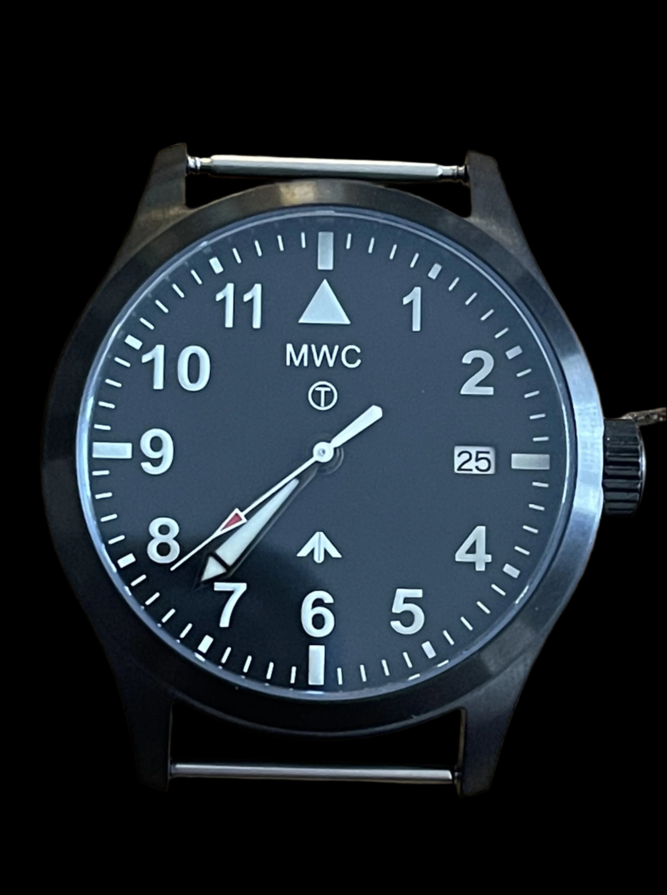 20 x 18mm, 20mm, 22mm or 24mm Watch Pins Designed to Create the Appearance of a Military Watch with Fixed Solid Bars