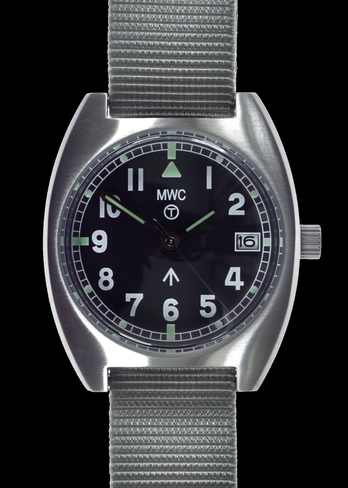 MWC W10 1970年代パターン 24石 自動巻き ミリタリーウォッチ 100m防水