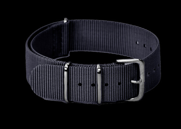 Grey Nato How To Make A Nylon Nato Watch Strap 18mm Admiralty Grey