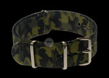 20mm Jungle / Tropical Camo NATO Military Watch Strap