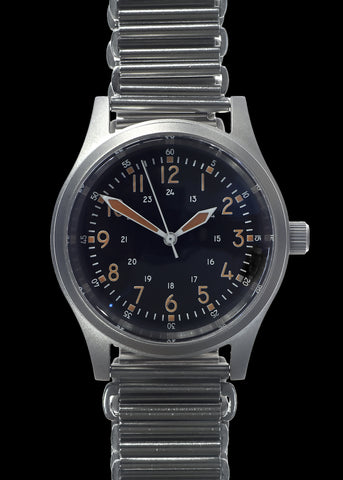 MWC 1940s to 1960s Pattern General Service Watch with Sterile Dial and 24 Jewel Automatic Movement (Retro Dial Variant)