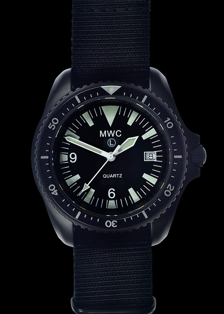 Latest MWC 2024 Pattern Quartz PVD Military Divers Watch