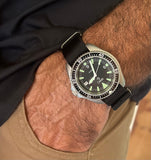 Current NATO Pattern Quartz Military Divers Watch with Sapphire Crystal and 10 Year Battery Life - NATO STOCK NUMBER NSN 6645-99-157-3496
