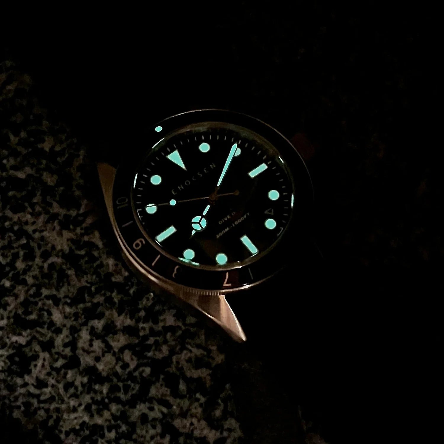 Enoksen Automatic Dive Watch - Black Dial Edition ◇ 39mm
