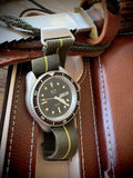 ELVIA Day/Date Military Divers Watch with Sapphire Crystal and Quartz Movement