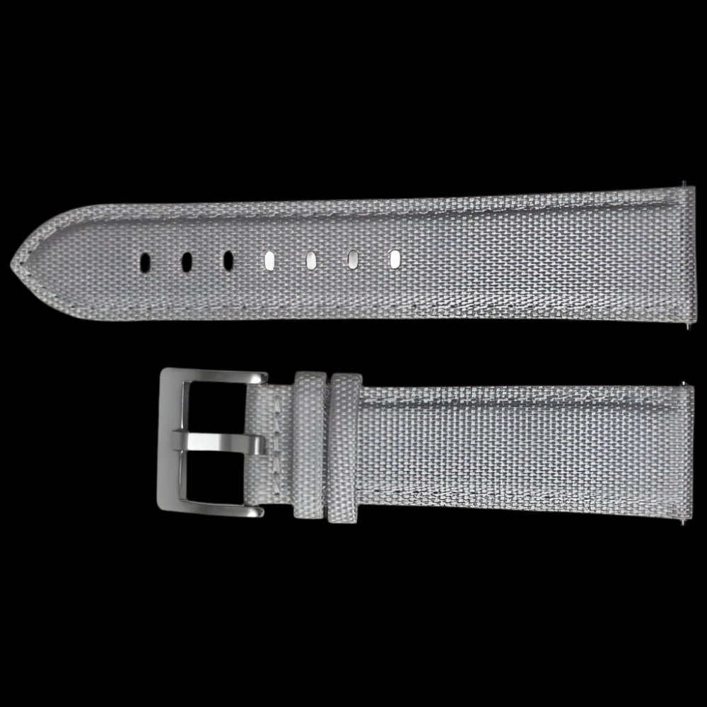 20mm Light Grey Sailcloth CORDURA® Watchstrap