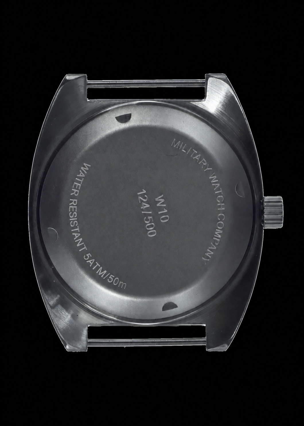 Orologio militare automatico 24 rubini pattern W10 anni '70 MWC con resistenza all'acqua 100m