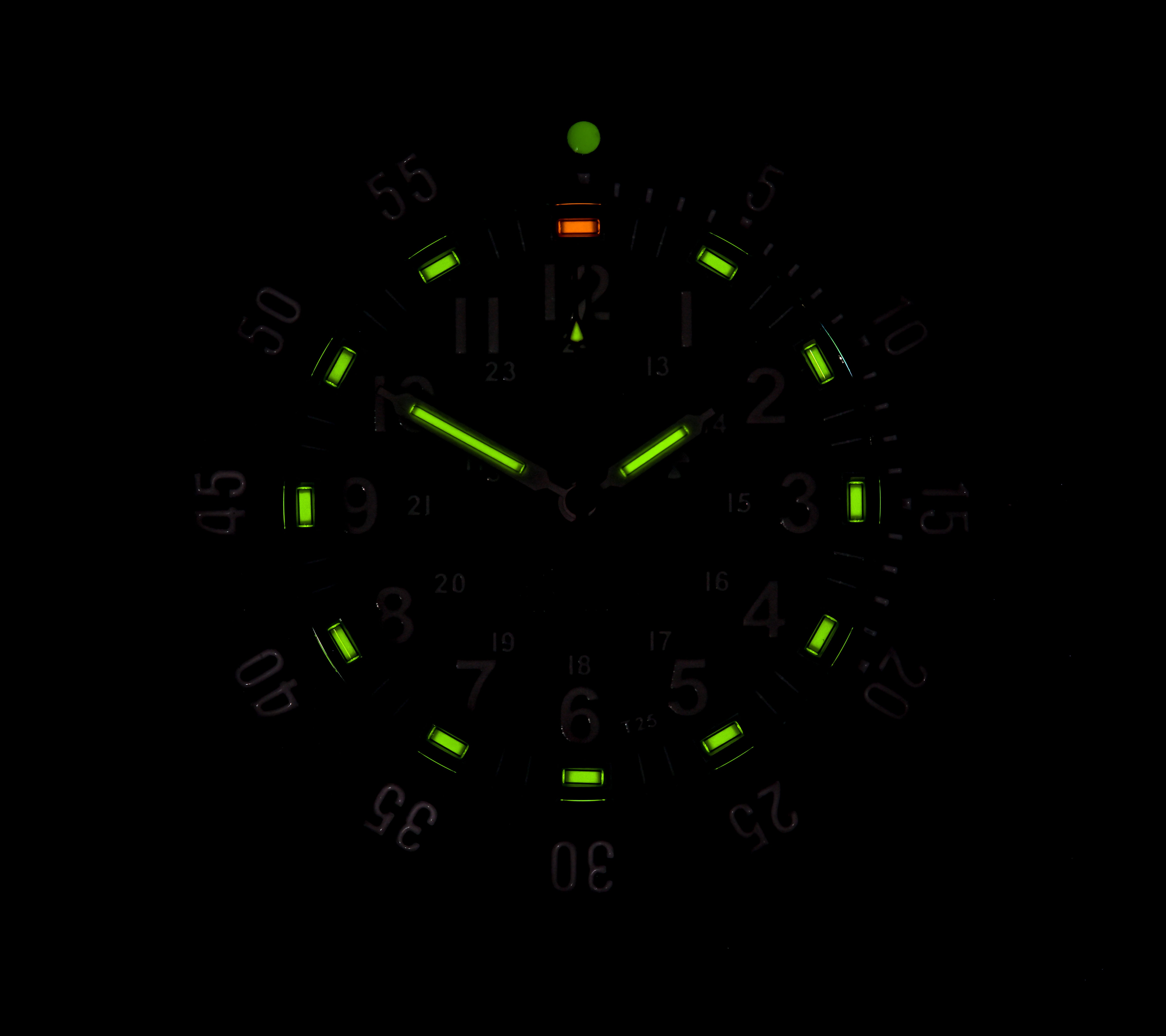 MWC P656 Titanium Tactical Series Watch with Subdued Dial, GTLS Tritium and Ten Year Battery Life (Non Date Version)