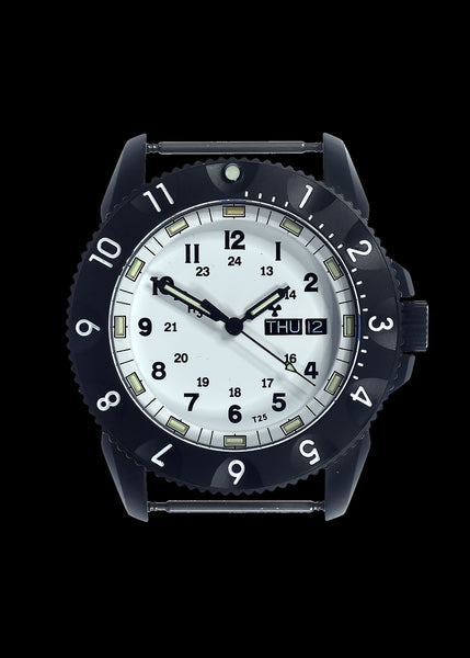 MWC P656 2025 Model PVD Tactical Series Watch with Day/Date, GTLS Tritium and Sapphire Crystal