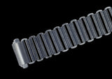 20mm Retro 1940/50s "Bonklip" Style Stainless Steel Bracelet Ideal for - Ideal for Antique or Retro Style Watches