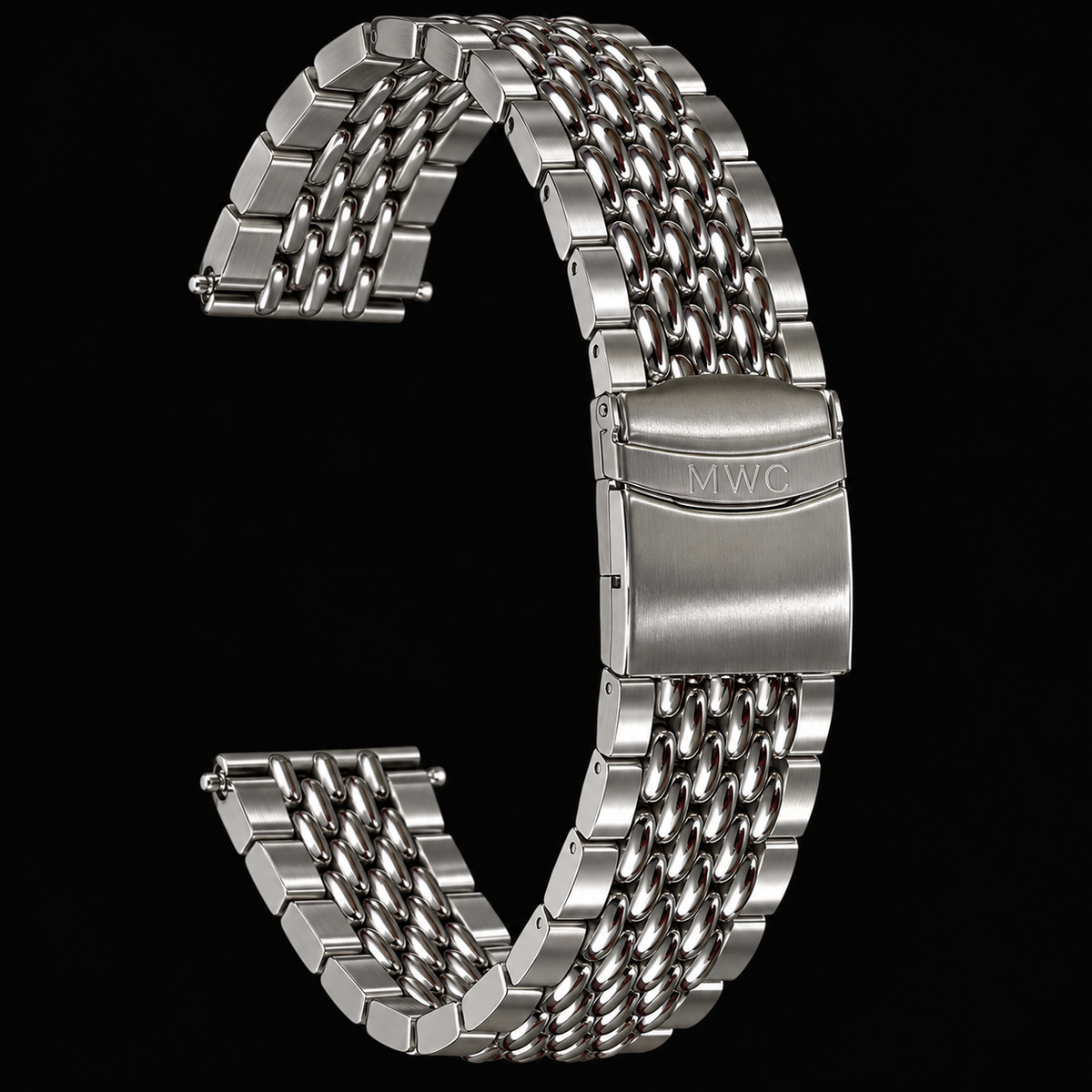 Edelstahlarmband 20mm passend für MWC 300m GMT-Uhrenmodelle (mit Modellcode beginnend mit SM/SUB)