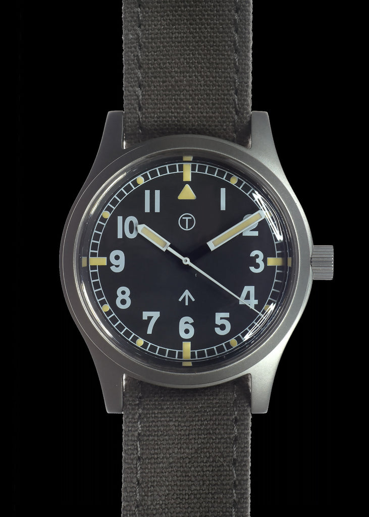 MWC 1940s to 1960s Pattern General Service Watch with Sterile Dial and 24 Jewel Automatic Movement (Retro Cream Dial Variant)