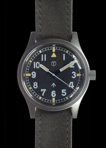MWC 1940s to 1960s Pattern General Service Watch with Sterile Dial and 24 Jewel Automatic Movement (Retro Cream Dial Variant)