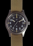MWC 1940s to 1960s Pattern General Service Watch with Sterile Dial and 24 Jewel Automatic Movement (Retro Cream Dial Variant)