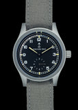 MWC 1940s/1950s "Dirty Dozen" Pattern General Service Watch with 31-Jewel Swiss Sellita SW260 Automatic Movement and Domed Vintage Box Sapphire Crystal