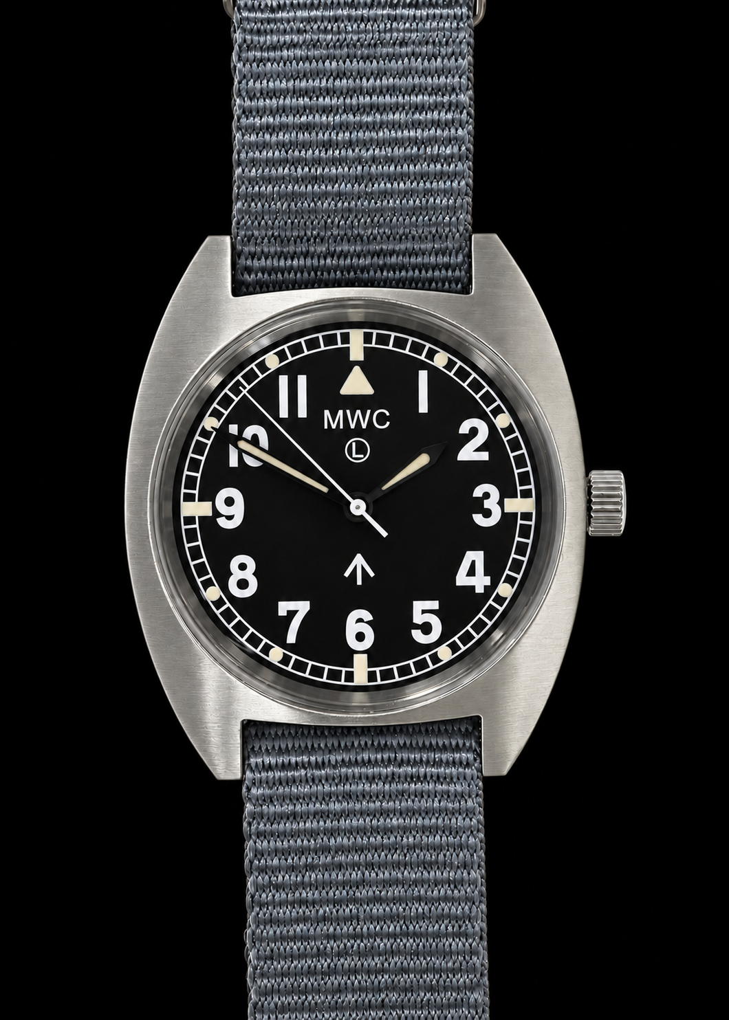 MWC W10 1970s Pattern Quartz Watch with Ronda 515 Movement - NATO Stock Number 6645-99-541-5317
