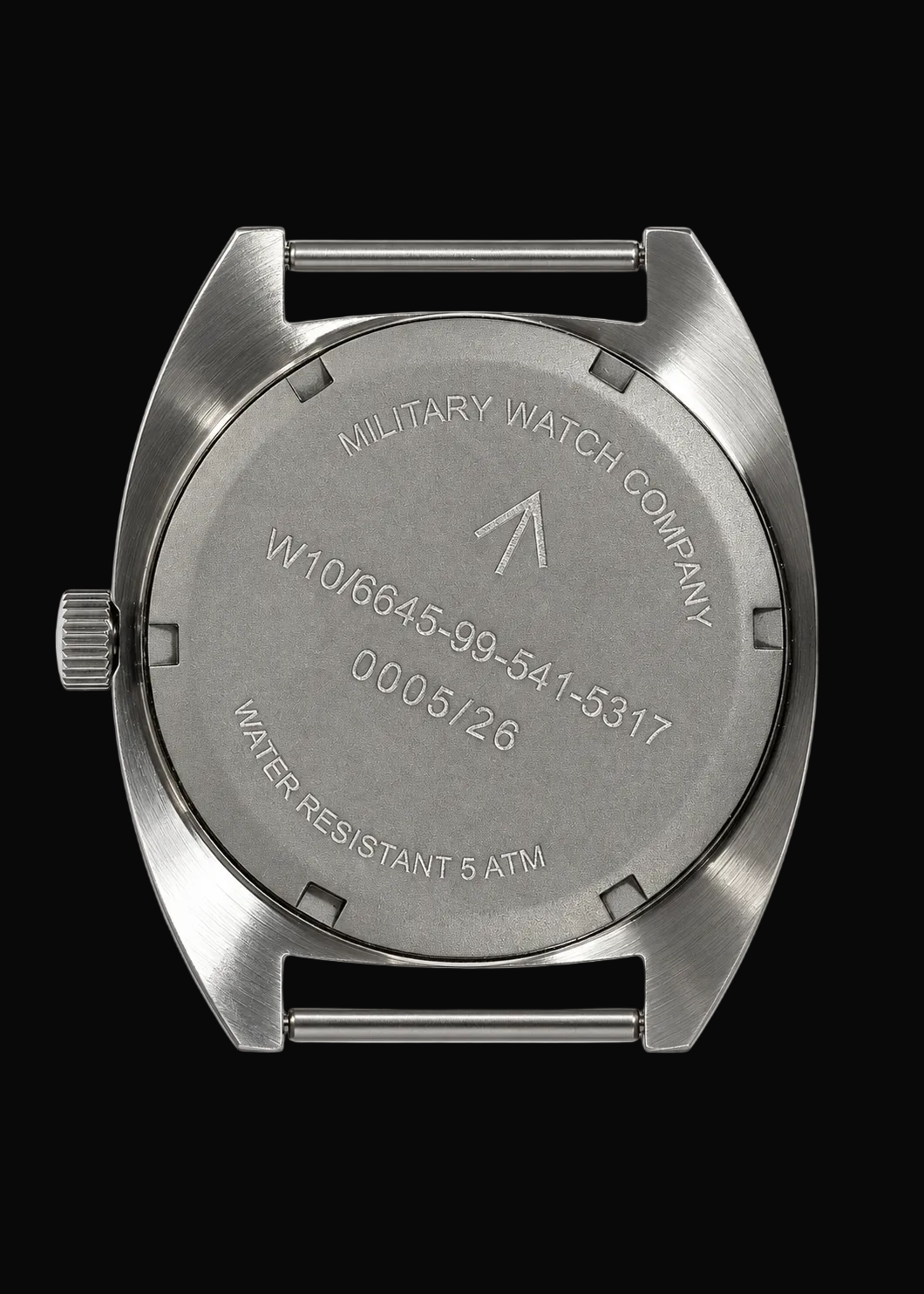 MWC W10 1970er Muster 24 Rubin Handaufzug Militär-Uhr