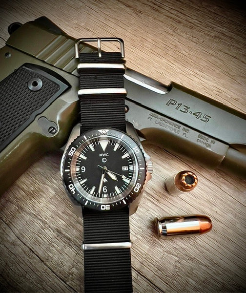 Military Divers Watch Stainless Steel (Automatic) 12 Hour Dial with Sapphire Crystal and Ceramic Bezel