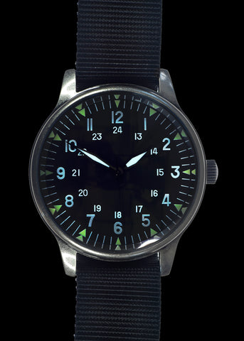 MWC 1940s Pattern Classic 46mm Limited Edition XL Military Pilots Watch - 2018 to 2021 Model Reduced to Clear