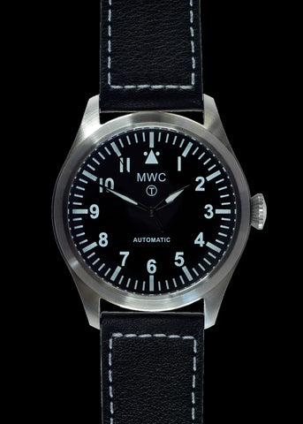 MWC Classic 46mm Limited Edition XL Luftwaffe Pattern Military Aviators Watch (Retro Dial Version) with Sapphire Crystal