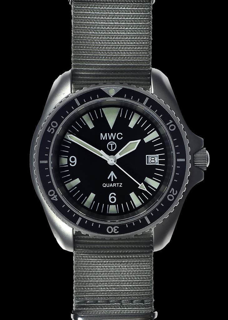 MWC 1999-2001 Pattern Quartz Military Divers Watch with Sapphire Crystal and 10 Year Battery Life