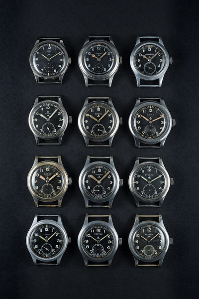 MWC 1940s/1950s "Dirty Dozen" Pattern General Service Watch with Hybrid Mechanical/Quartz Movement