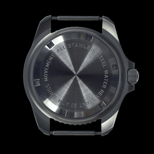 ELVIA Day/Date Military Divers Watch with Sapphire Crystal and Quartz Movement