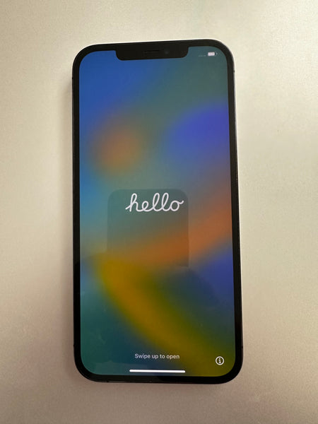 iPhone 12 Pro Max 256GB Space Grey. As New with Minimal Usage (Previously Owned by an Airport Security Company)