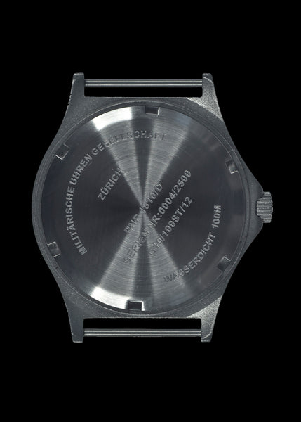 G10 100m Water resistant Military Watch with 12 Hour NATO Pattern Dial in Stainless Steel Case with Screw Crown (Unbranded)