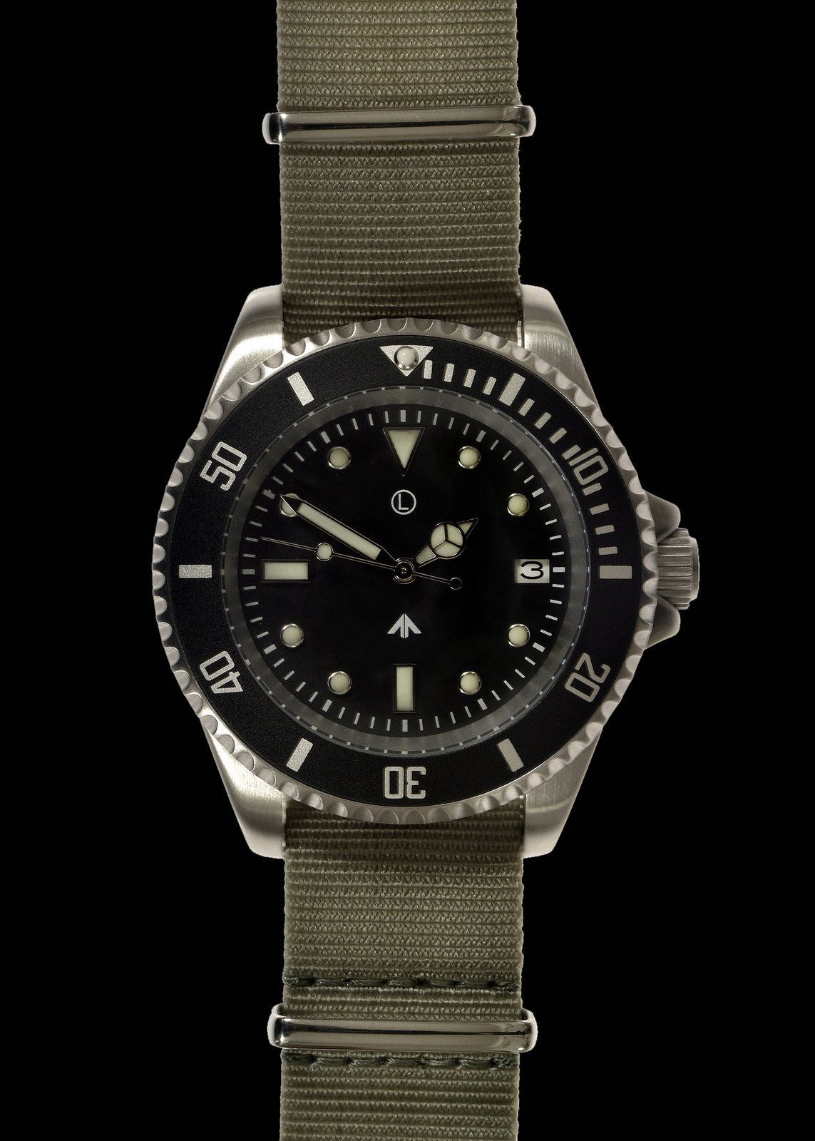 MWC 24 Jewel 300m Automatic Military Divers Watch with Sapphire Crysta