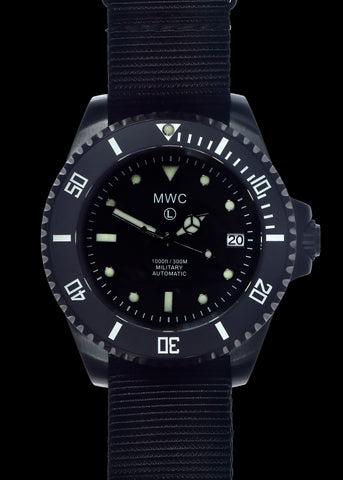 MWC 100m G10 Water Resistant General Service Watch, Sweep Second Hand Hybrid Mechanical/Quartz Movement
